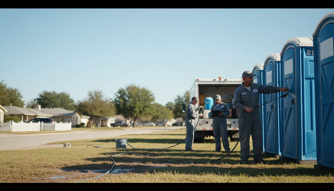 Long-Term Portable Toilet Rental in Glyndon, MD near me